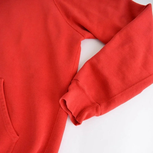 Vintage  Cotton Ginny Red Hoodie/ Bunny Hug Sweater XLarge - Picture 7 of 14